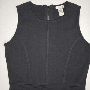 CACHE Women's Size Medium Black Peplum Dress -1802